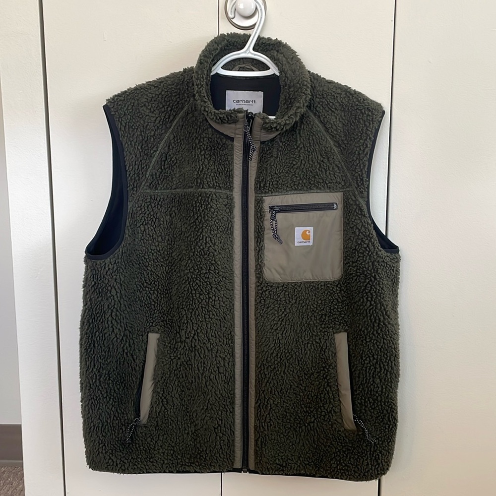 Carhartt Fleece Vest Olive Khaki L